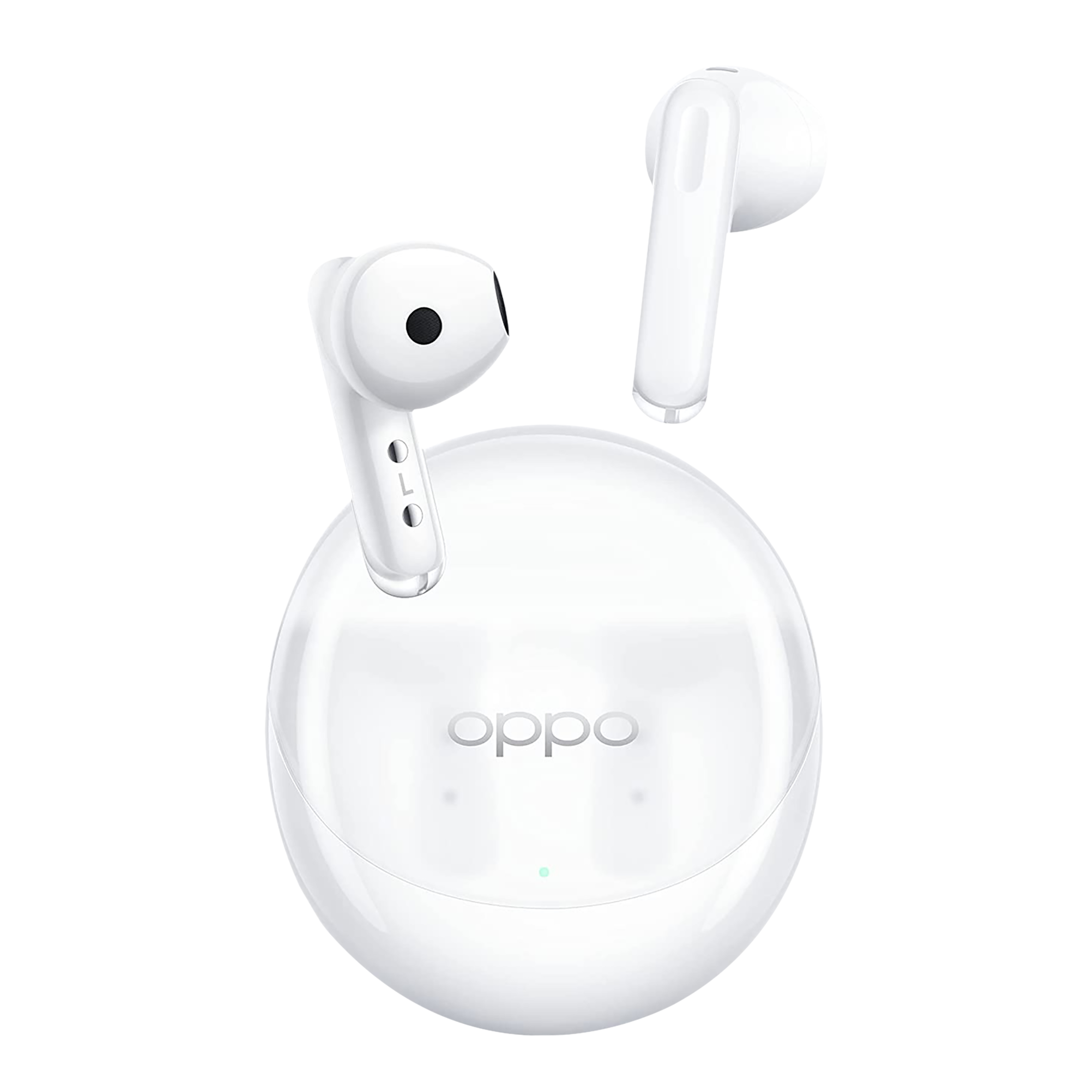 oppo Enco Air 3 ETE31 TWS Earbuds with AI Noise Cancellation IP54 Water Resistant Upto 25 Hours Playback White